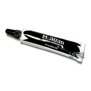 1oz Pro-Grade Clear Rubberized Speaker Repair Adhesive Glue Aluminum Tube Lord of Bass