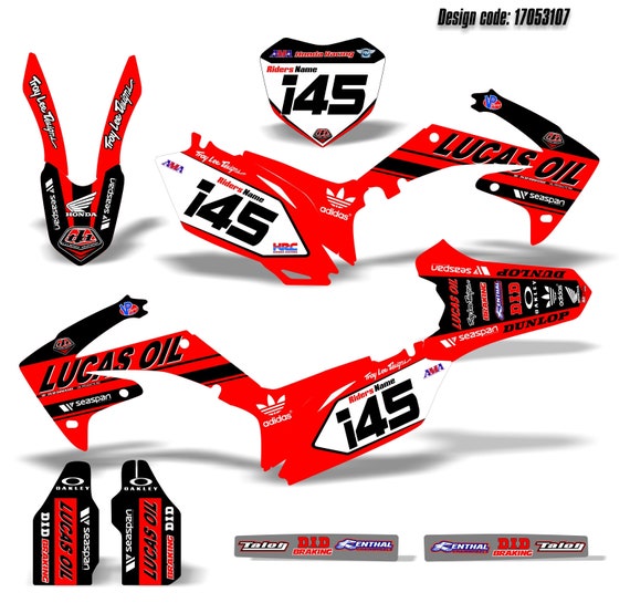 2012 crf250r graphics