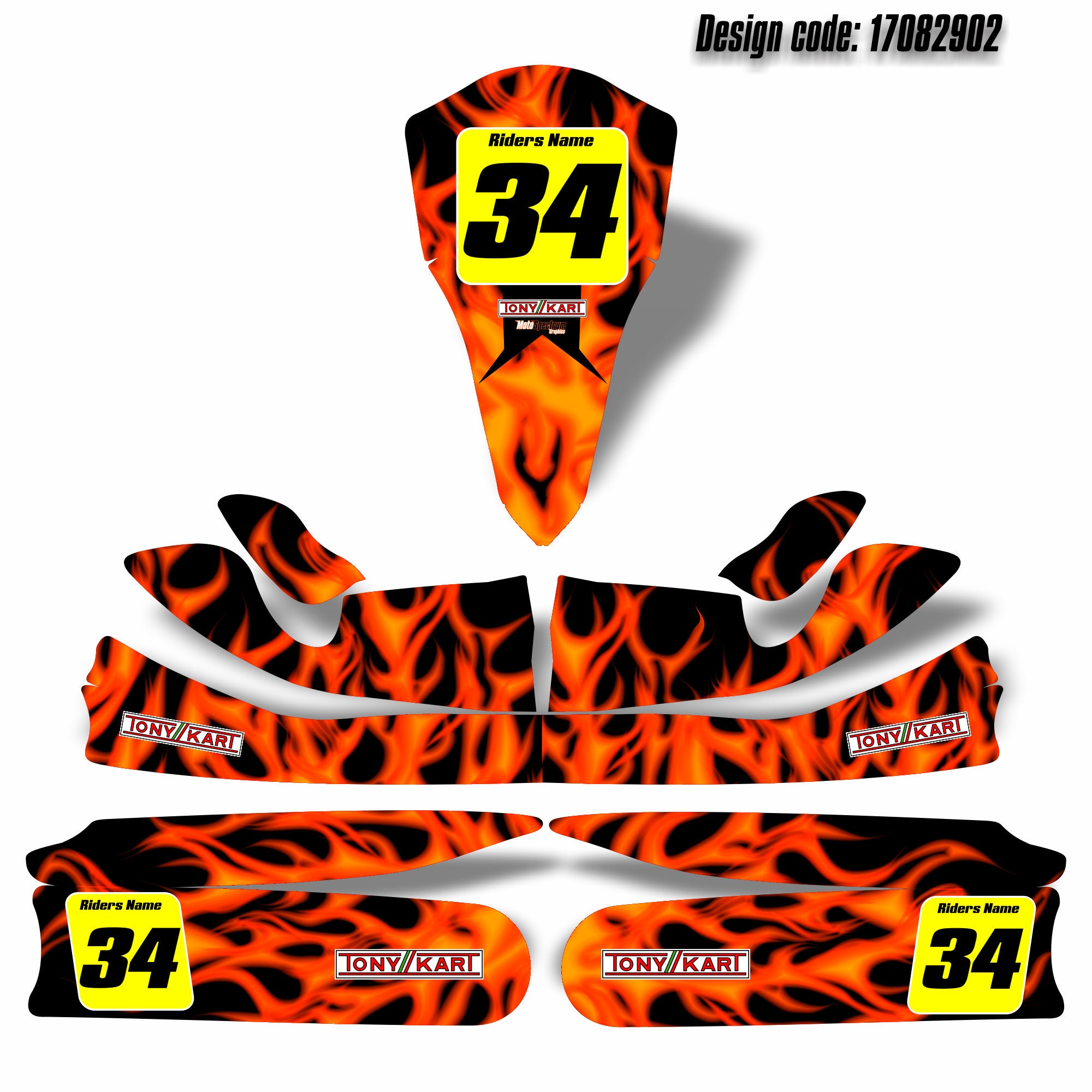 go kart sticker-kit template go kart sticker-kit template