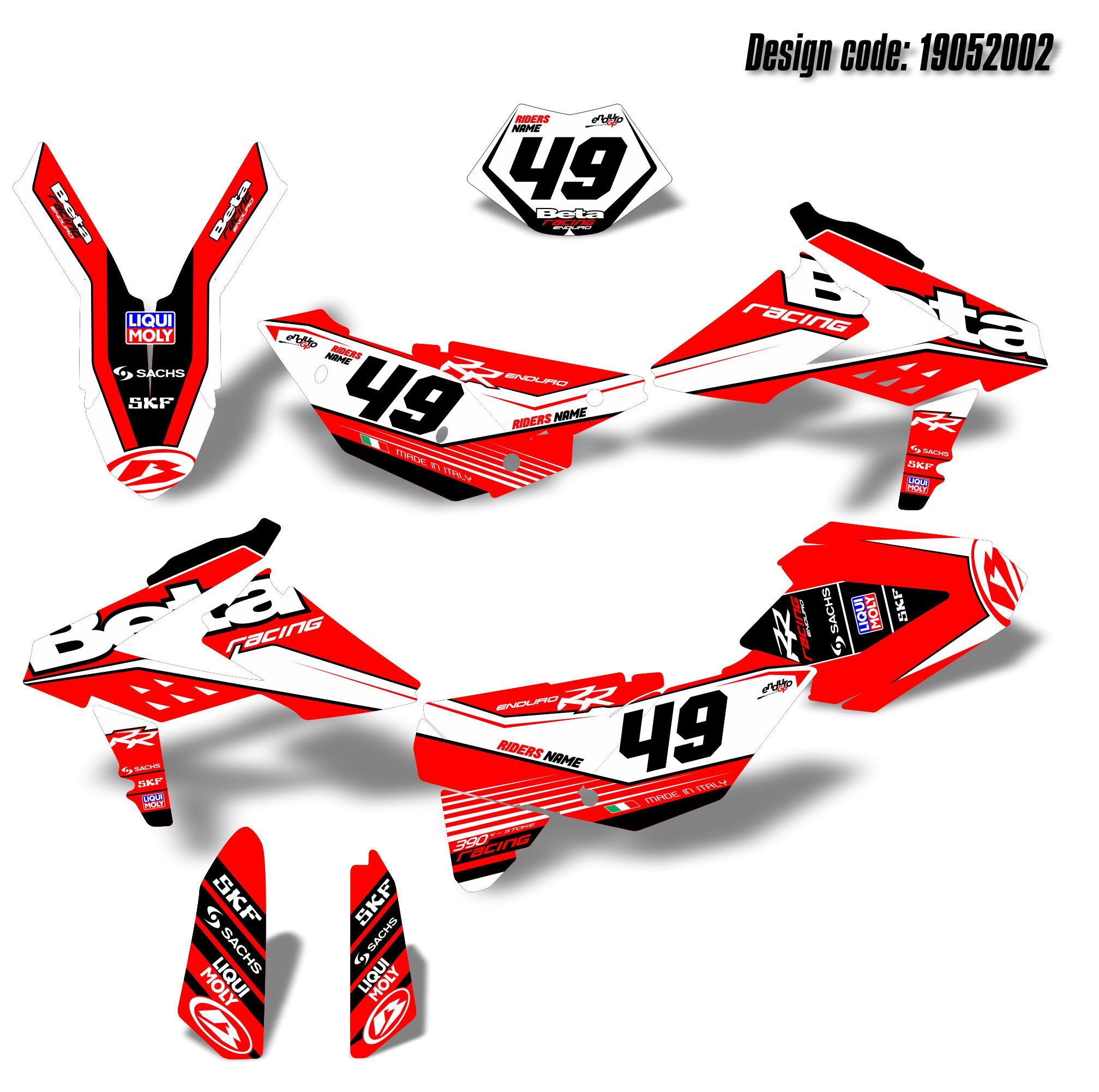 Customized Sticker Motocross Graphic Motorcycle Decals Etsy UK