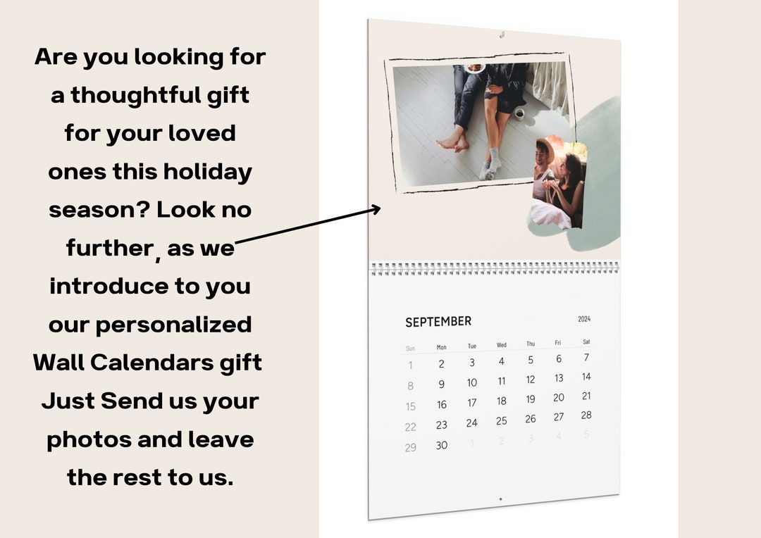 Personalized Wall Calendars, Wall Calendars 2024, Personalized Wall