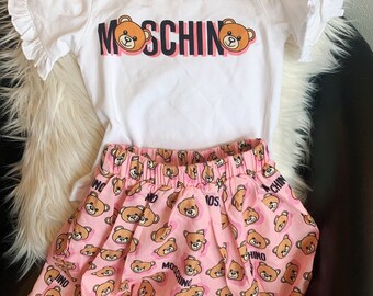 moschino dress baby girl