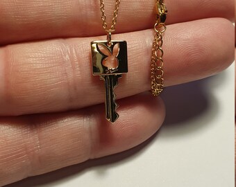 Playboy lock sale and key necklaces