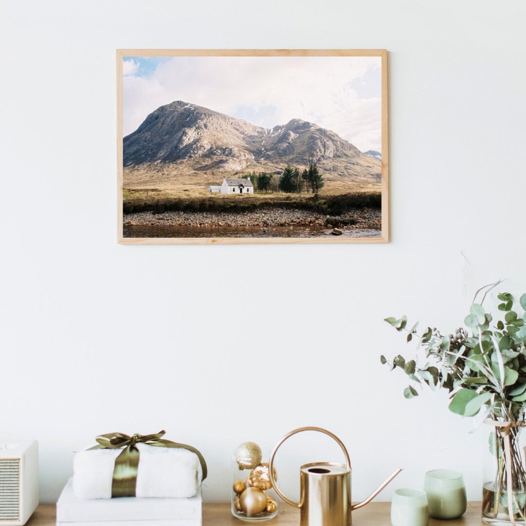 Scottish Landscape Wall Art Glencoe Highlands 35mm Etsy