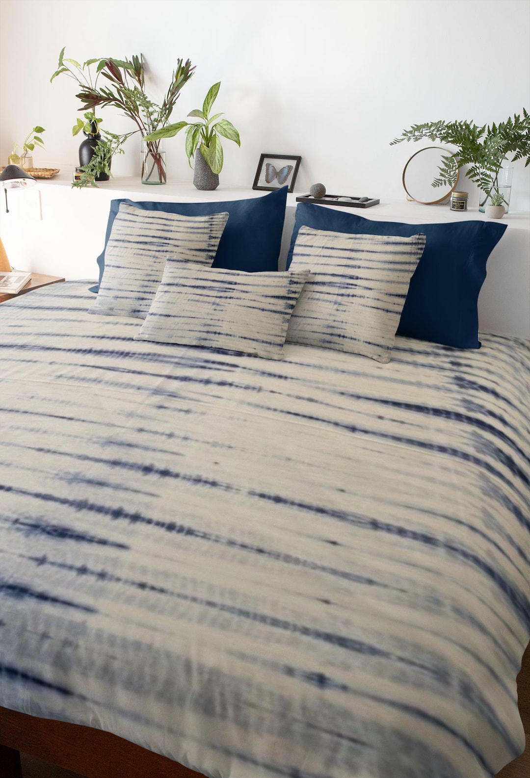 Tie Dye Bedding Tie Dye Sheets Tie Dye Indigo Sheets - Etsy
