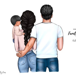 Father’s Day clipart, Dad, and Son Clipart,  Best Family, PNG files, Family Portrait, fathers day, mothersday DIY, Commercial use