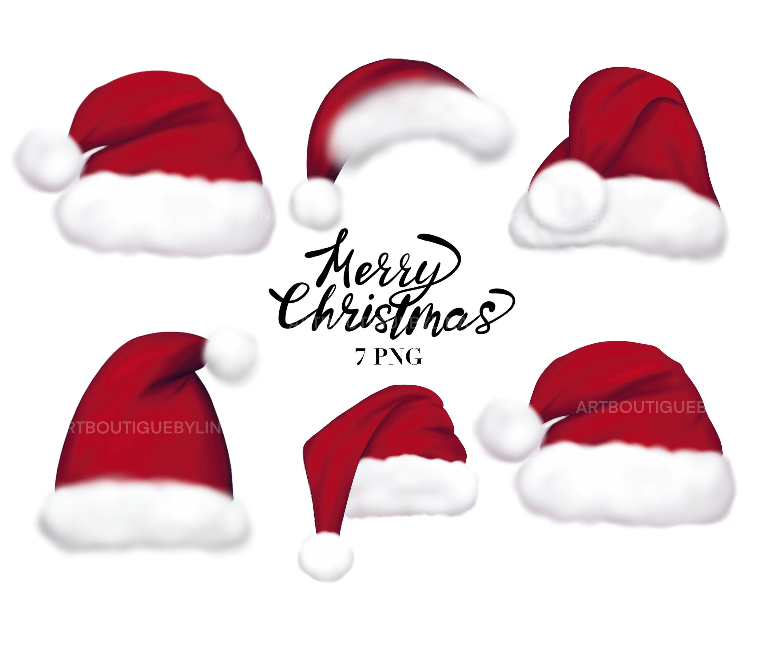 40 Teile Weihnachts-Accessoires Set - Mit Mützen, Brillen, Tattoos & Schmuck