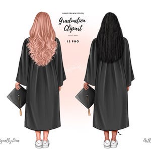 Graduation Girls Set, Graduierung Grafiken, Grad Friends 2025, Graduate Feier, Diploma Art, kommerzielle Nutzung