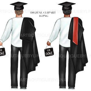 Imágenes prediseñadas de graduación, pegatinas para agenda de estudiantes graduados, ilustraciones de moda para estudiantes universitarios, graduación de estudiantes, arte de sublimación