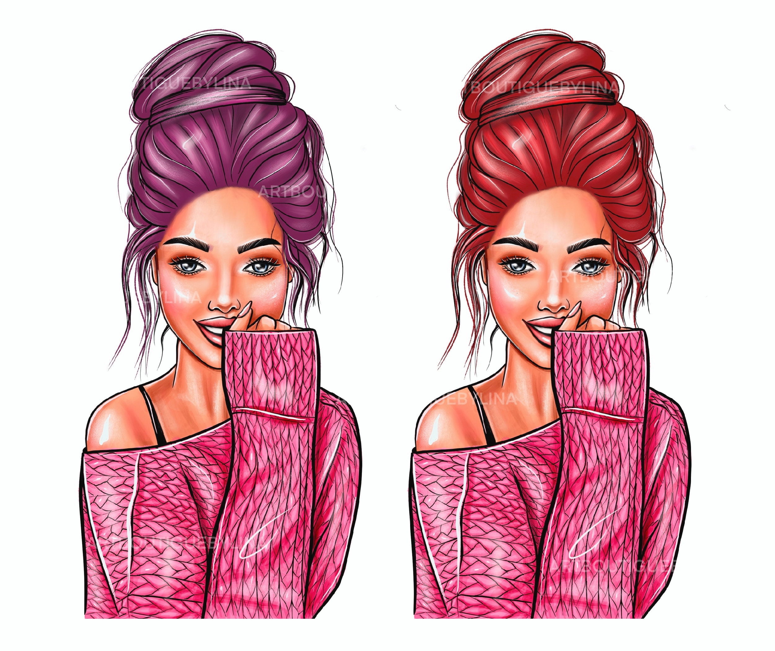 Download Fashion Clipart Lady Boss Clipart Planner Clipart Planner ...