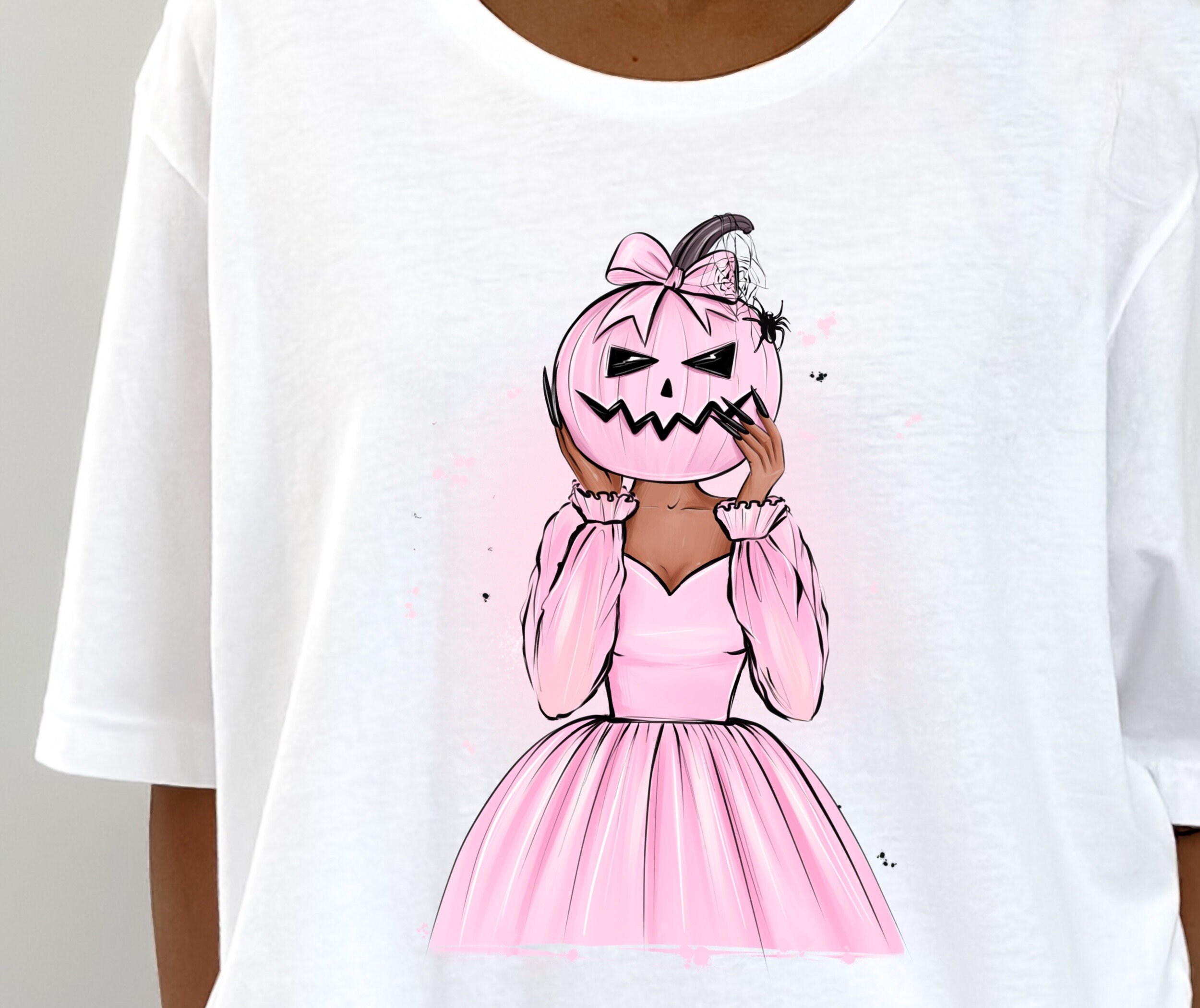 Imágenes prediseñadas de bruja rosa de Halloween, moda de calabaza PNG ...