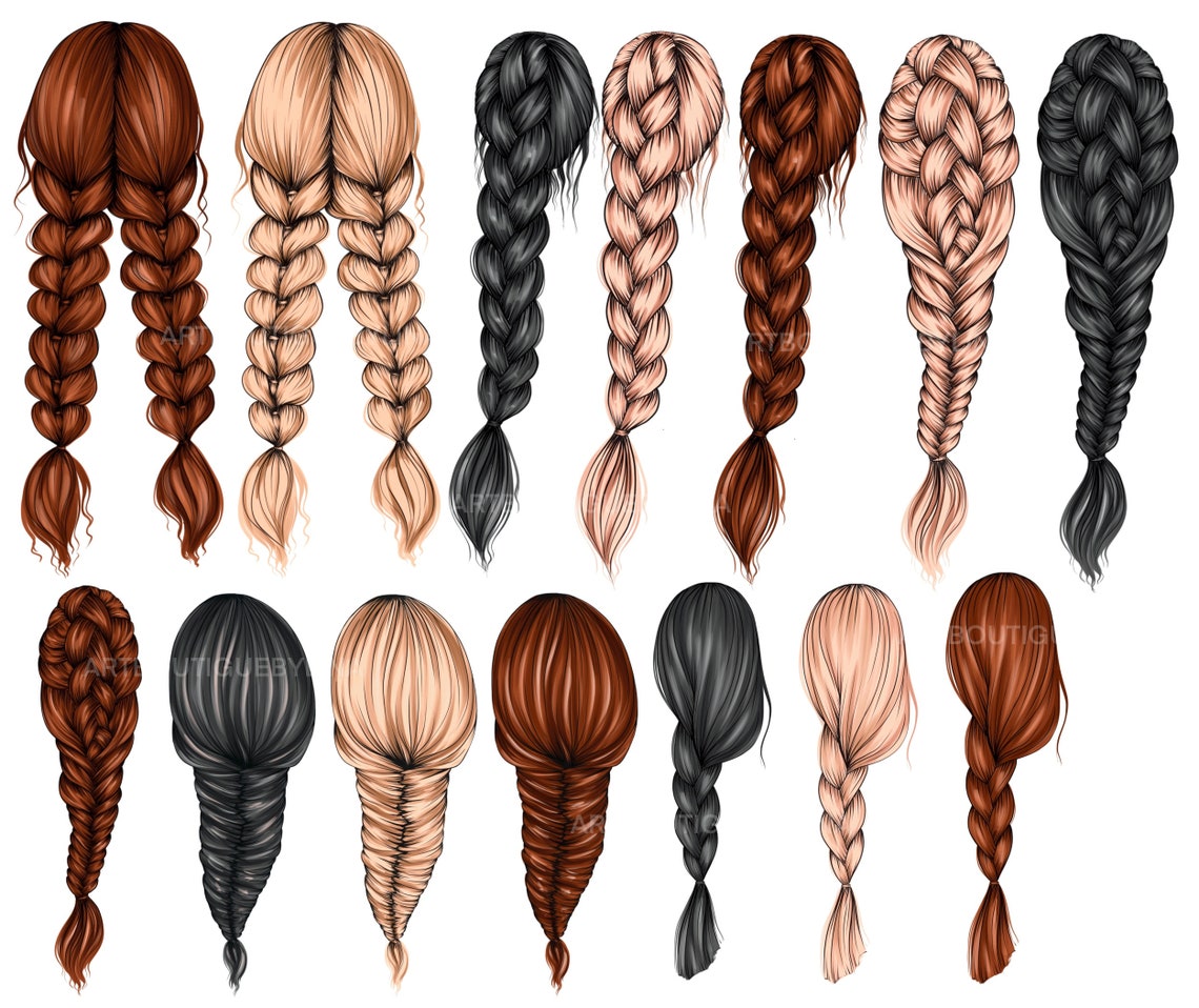 Hair Clipart Fashion Girl Clipart Natural Hair Black Woman - Etsy