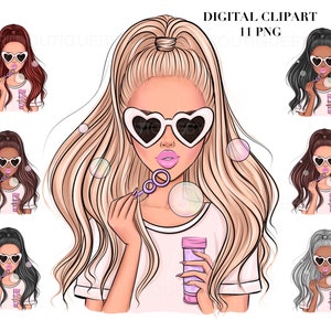 Bubble Png, Sublimation Design, Woman With Bubbl, Bubbles Digital PNG, Printing Design, Fashion Png, Sublimation graphics