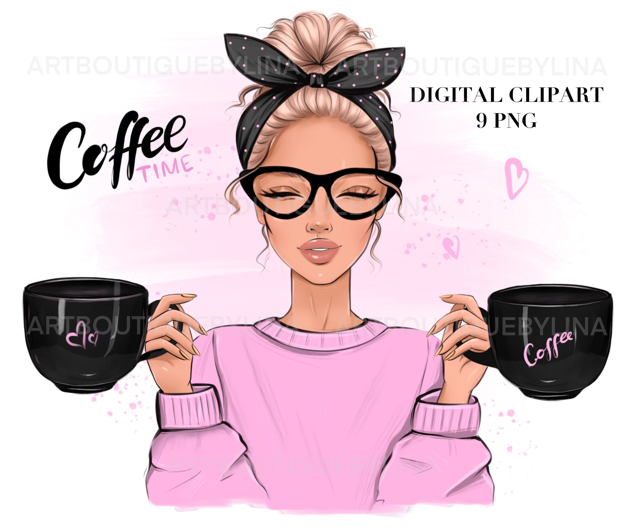 Girly Stuff Clipart Vector Pack, Girly Things, Girly Clipart, Makeup  Clipart, Pretty Things, Planner Girl, Girly Sticker, SVG, PNG File 