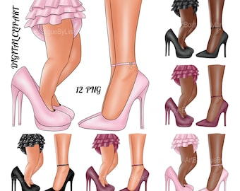 Mother daughter clipart, Mom girl clipart, Mom clipart, Mommy clipart, clipart Heels Long Legs, Mother’s Day clipart, Glamorous clipart