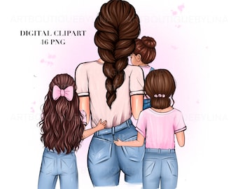 3人のmama◡̈☆　くま×チェック This item is unavailable - Etsy