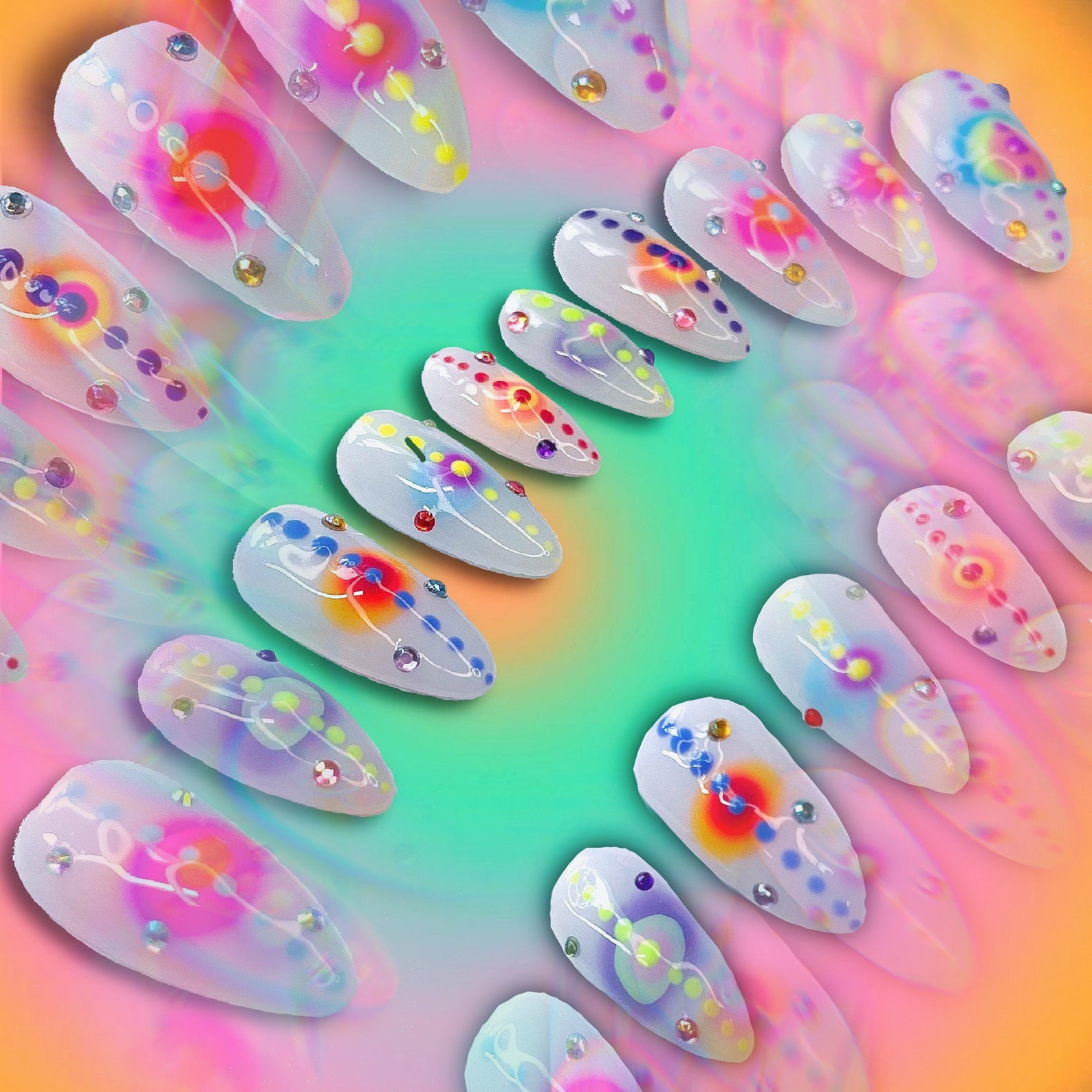 Luxury Press On Nails: And Claws - erlrqkn