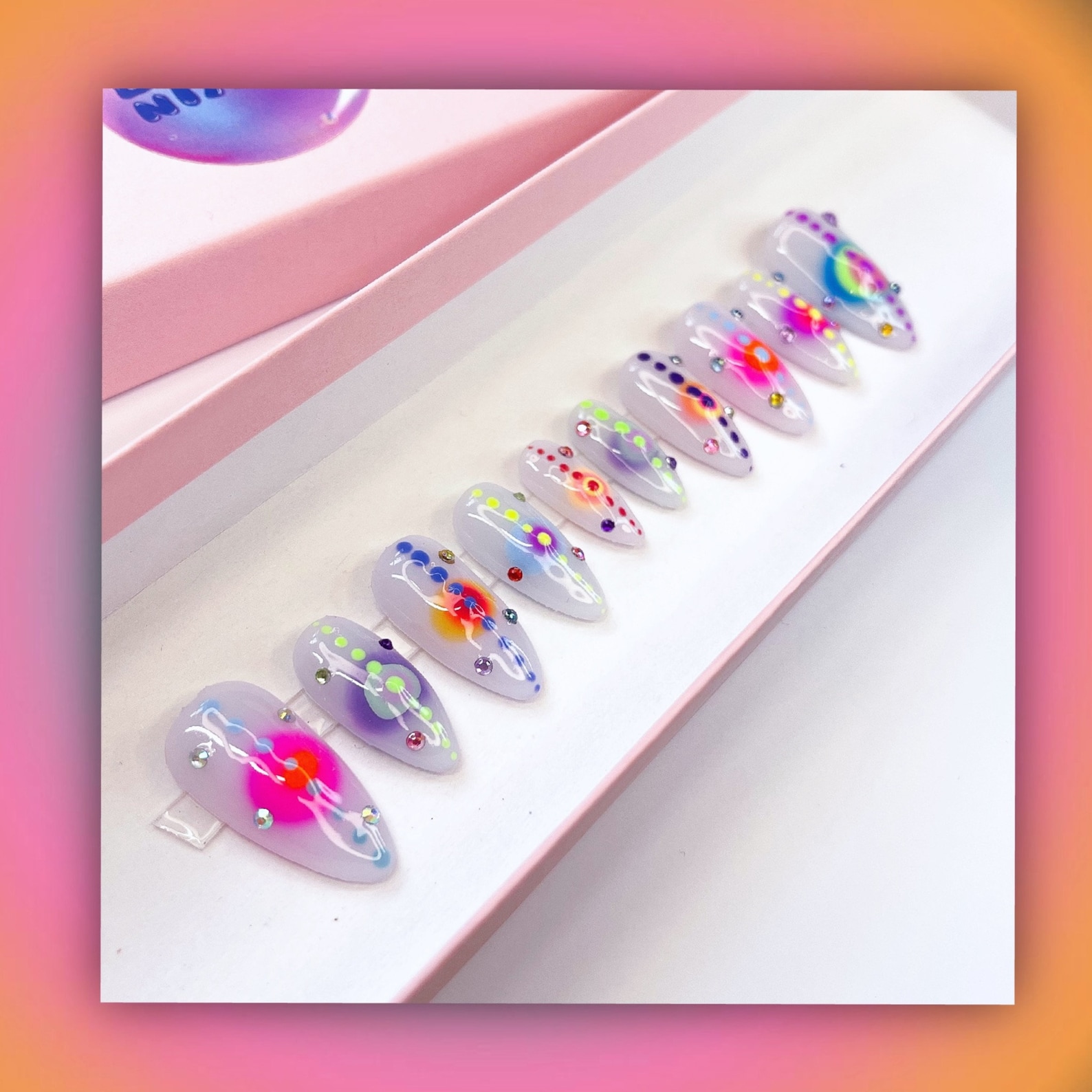 Luxury Press On Nails: And Claws - ht8hl12