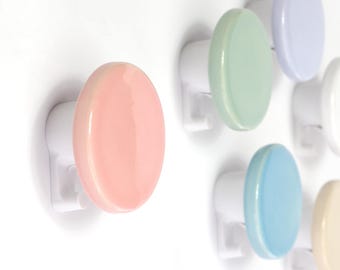 Ceramic wall hook - Handmade in Portugal - Coat hook