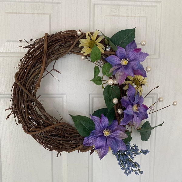 Wreath Lights With Timer Etsy