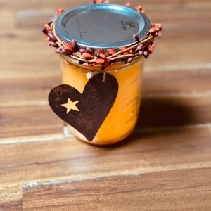 Handmade (Strong Scent) Pumpkin Spice Soy Candle.