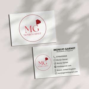 Biglietti da visita bifacciali completamente personalizzati e personalizzabili con logo, social media ecc., biglietti di ringraziamento stampati (confezione da 30)