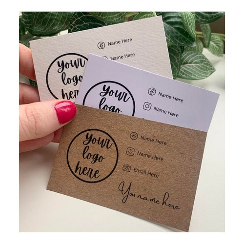 Cosplay Business Cards Etsy