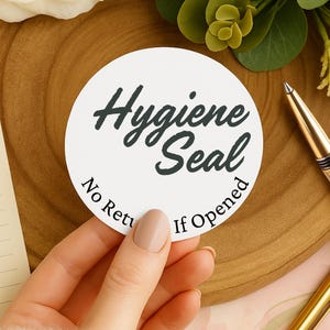 Non-Returnable Seal Stickers: Hygiene & Safety Packaging Labels