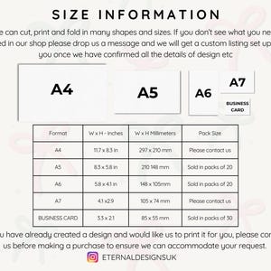 Cardstock Options