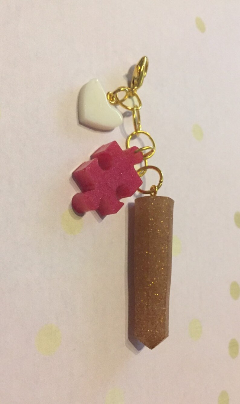 Autism Awareness Puzzle Keychain!