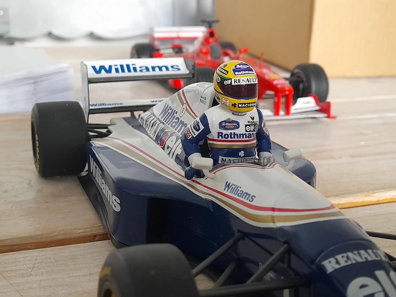 アイルトン セナ モデル F1 フィギュア ドライバー ウィリアムズ アイルトン・セナ 1:18 ウィリアムズ　スケール　1/18 ミニカー