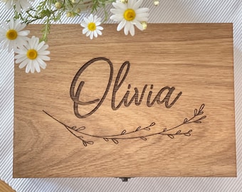 Personalized Valentines Wooden, Keepsake Gift Box Valentine Birthday gifts for Women, Best friend, Sister, Her, Stuff, Daughter, Small gifts