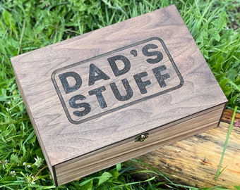 San Valentino personalizzato, memoria, legno, portaoggetti, scatola dei ricordi - regalo per la festa del papà per papà, padre, papà, lui, fidanzato, cassetta degli attrezzi per la festa del papà