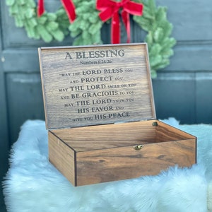 Scatola regalo personalizzata in legno, ricordo, regalo di Natale, San Valentino, compleanno, per donne, migliore amica, sorella, le sue cose, figlia, piccoli regali