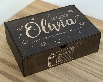 first birthday keepsake box