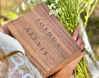 Wedding, Engagement gift for couples - Personalized, Wooden, Memory, Keepsake Card box. Valentines gifts for wife, Wedding Card box