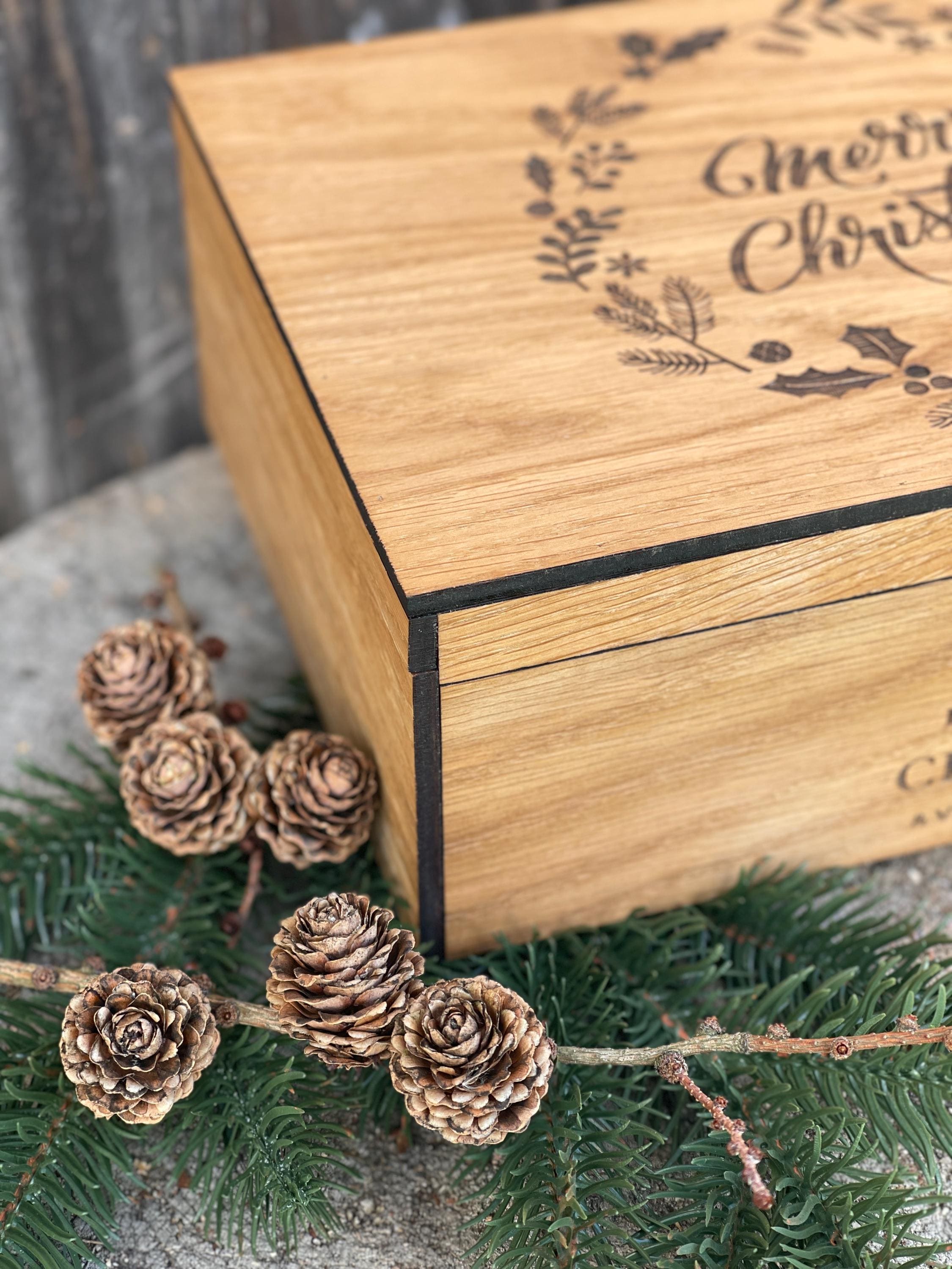 Piatto Babbo Natale Personalizzato Tavola Di Legno Incisa Babbo Natale