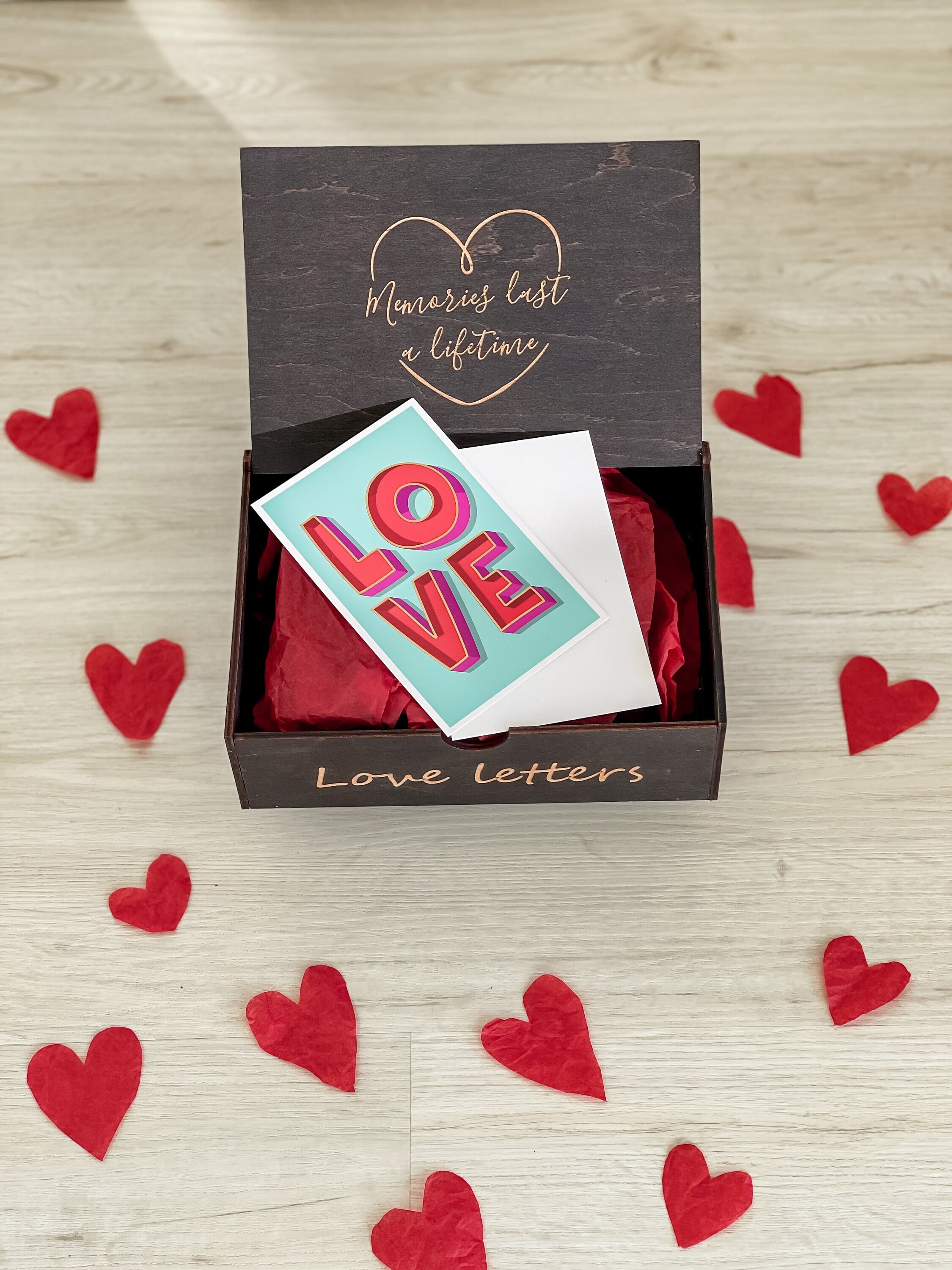 Cassetta delle lettere d'amore regalo di San Valentino ...