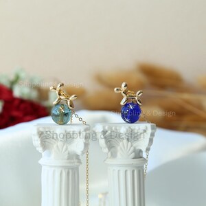 18K Gold Plated Creative Balloon Animal Necklace: Celestial and Dog Themed Fun Jewelry Gift image 5
