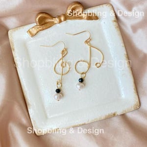 Music Note Earrings: Gold Plated Musical Jewelry Gifts For Music Lovers, Musician, Teachers