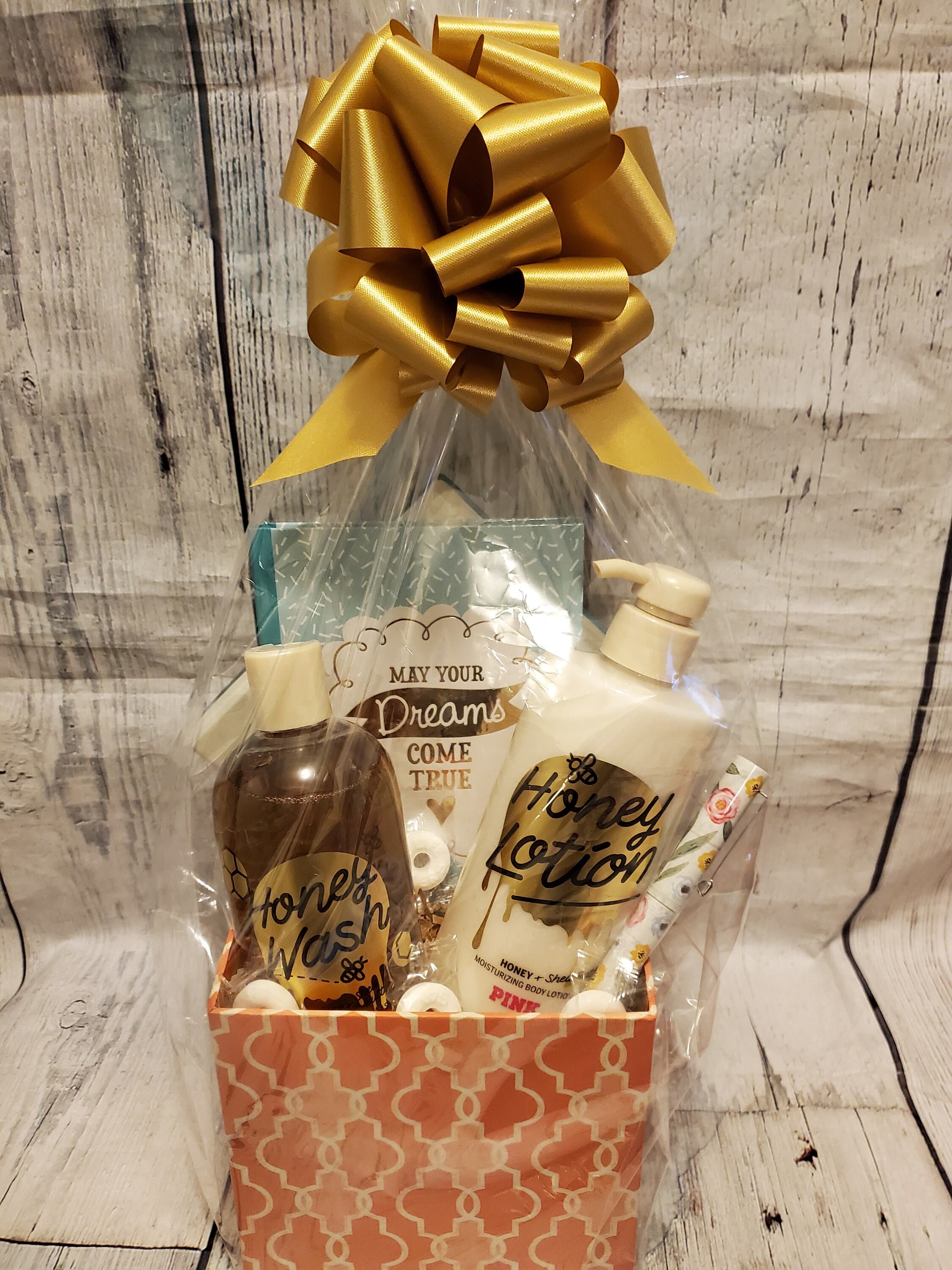 Victoria Secret Honey Scent Gift Basket for Mother's Day Etsy
