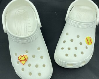 crocs charms softball