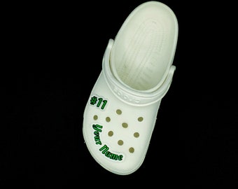 custom printed crocs
