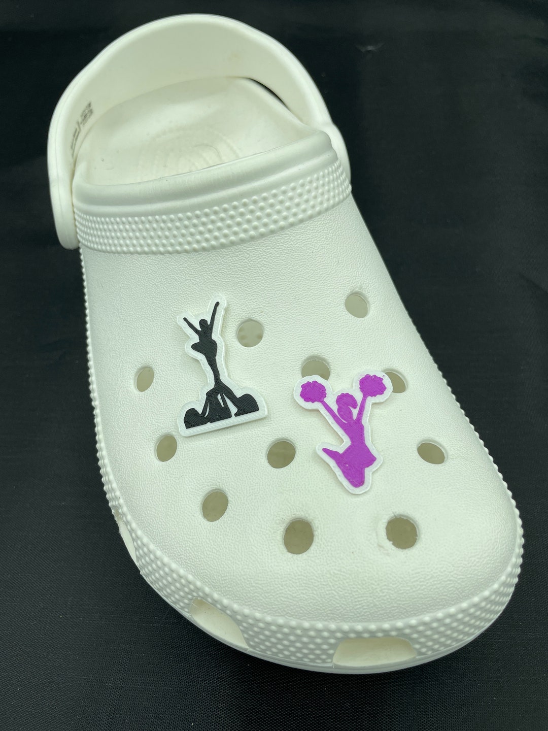 Custom Cheerleading Croc Charms Etsy