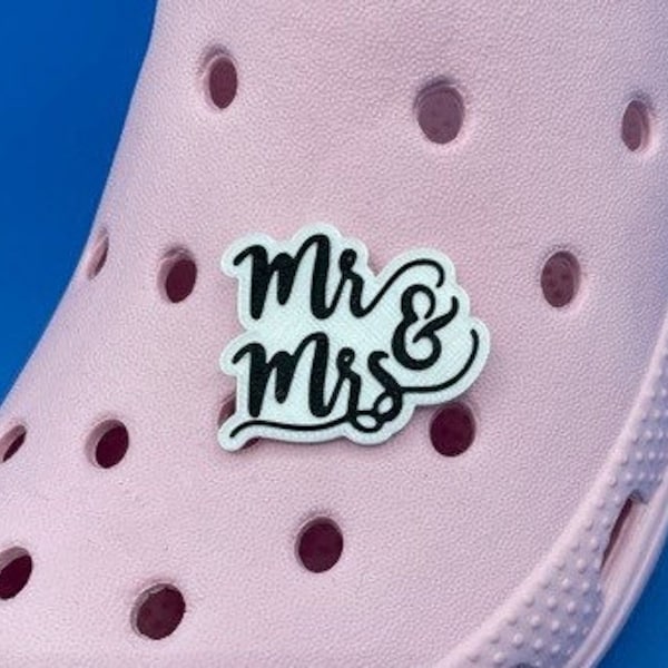 Mr. & Mrs. Croc Charm