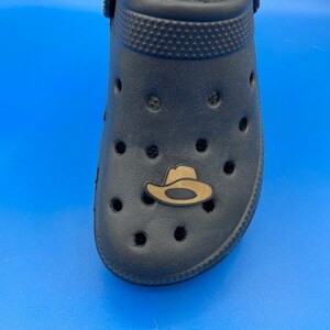 Custom Cowboy Hat Clog Charm