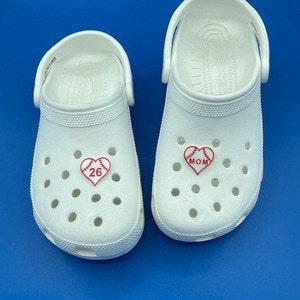 Baseball Mom Clog Shoe Charms    Priced Individually