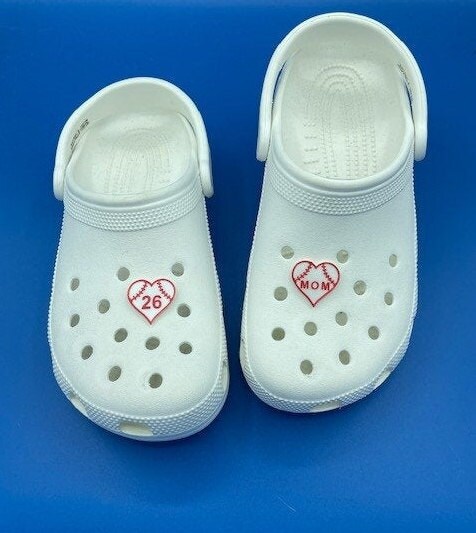 baseball croc charms