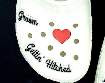 Groom Clog shoe Charms