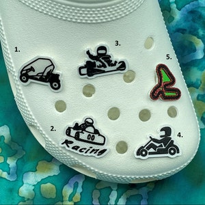 Go Kart Clog Charms (Priced Individually)